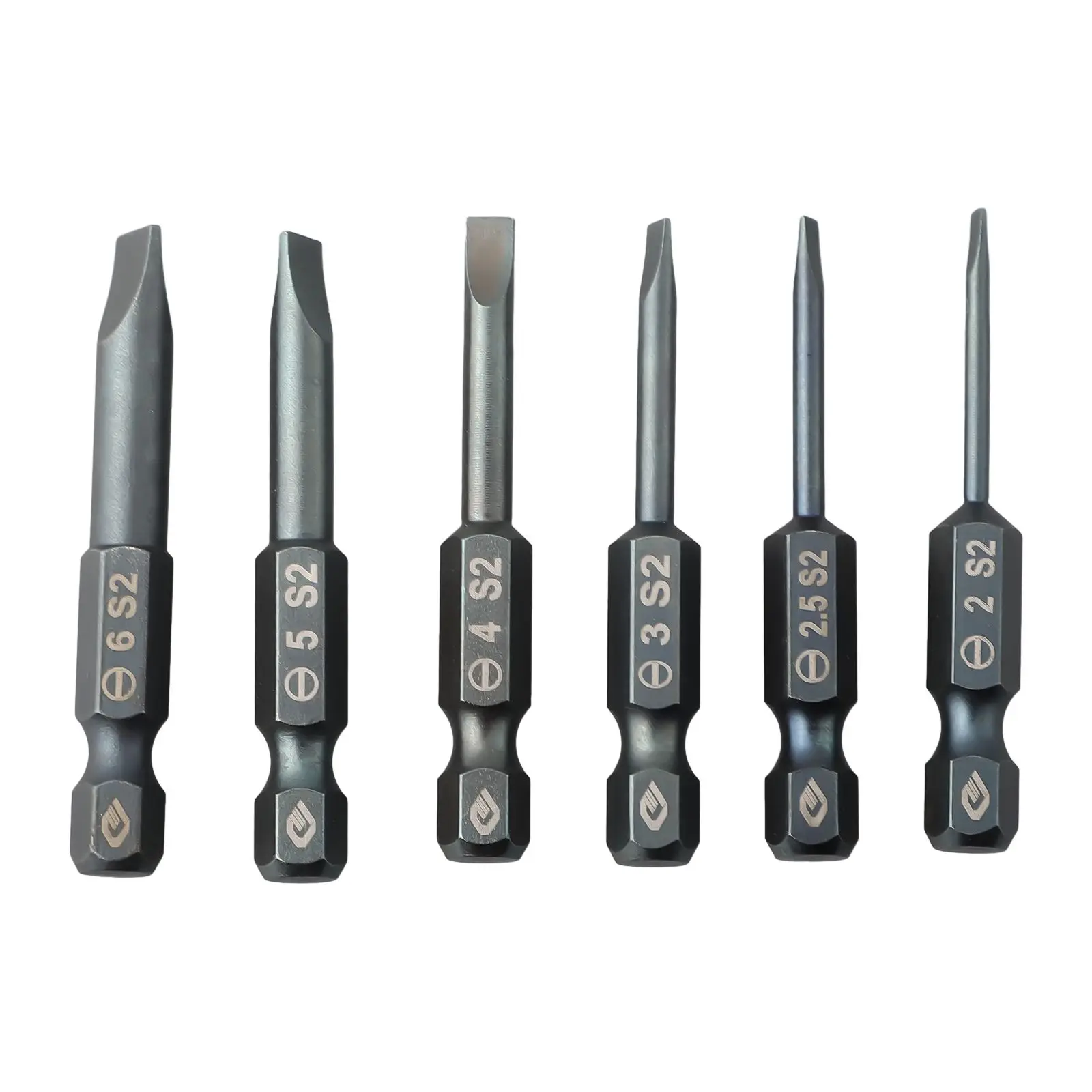 1pc 50mm Slotted Screwdriver Bit Alloy Steel Flat Head Magnetic Slotted Screw Driver Bit SL2.0-SL6.0 Screwdriver Drill Bit Tools
1pc 50mm Slotted Screwdriver Bit Alloy Steel Flat Head Magnetic Slotted Screw Driver Bit SL2.0-SL6.0 Screwdriver Drill Bit Tools