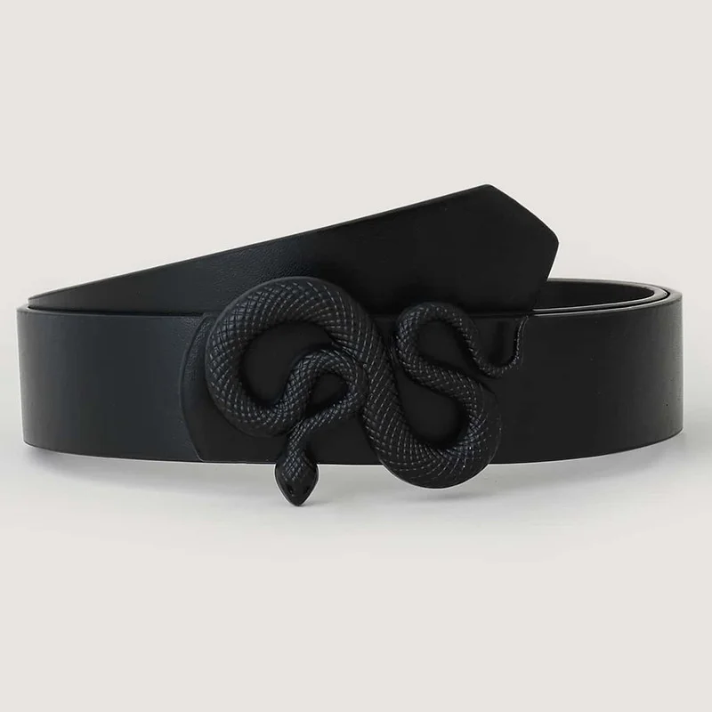 Women's Belt Snake Style Pin Buckle Belt High Quality Leather Belts For Women Luxury Fashion Women Waistband Designer Belt
Women's Belt Snake Style Pin Buckle Belt High Quality Leather Belts For Women Luxury Fashion Women Waistband Designer Belt
