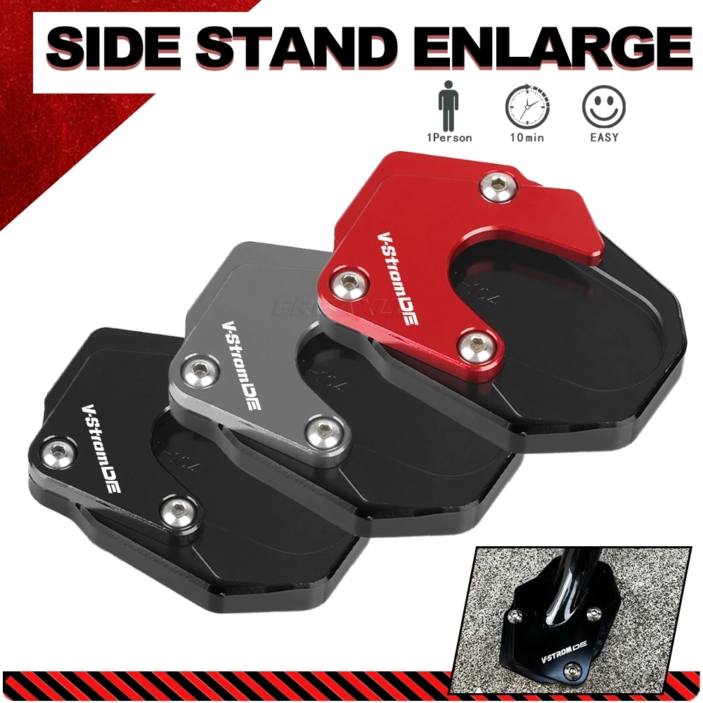 For SUZUKI V-STORM 800 1050 DE 2023 2024 2025 VSTROM 800DE 1050DE Accessories Side Stand Enlarger Kickstand Extension Plate Pad
For SUZUKI V-STORM 800 1050 DE 2023 2024 2025 VSTROM 800DE 1050DE Accessories Side Stand Enlarger Kickstand Extension Plate Pad