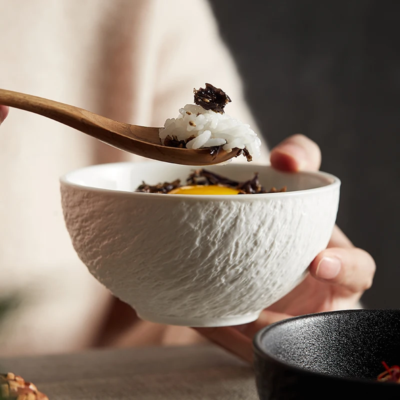 Bowl Japanese Rice Bowl Household Soup Bowl Rock Rice Bowl Ceramic Bowl Noodle Bowl Simple Tableware Frosted Nice Small Bowl
Bowl Japanese Rice Bowl Household Soup Bowl Rock Rice Bowl Ceramic Bowl Noodle Bowl Simple Tableware Frosted Nice Small Bowl