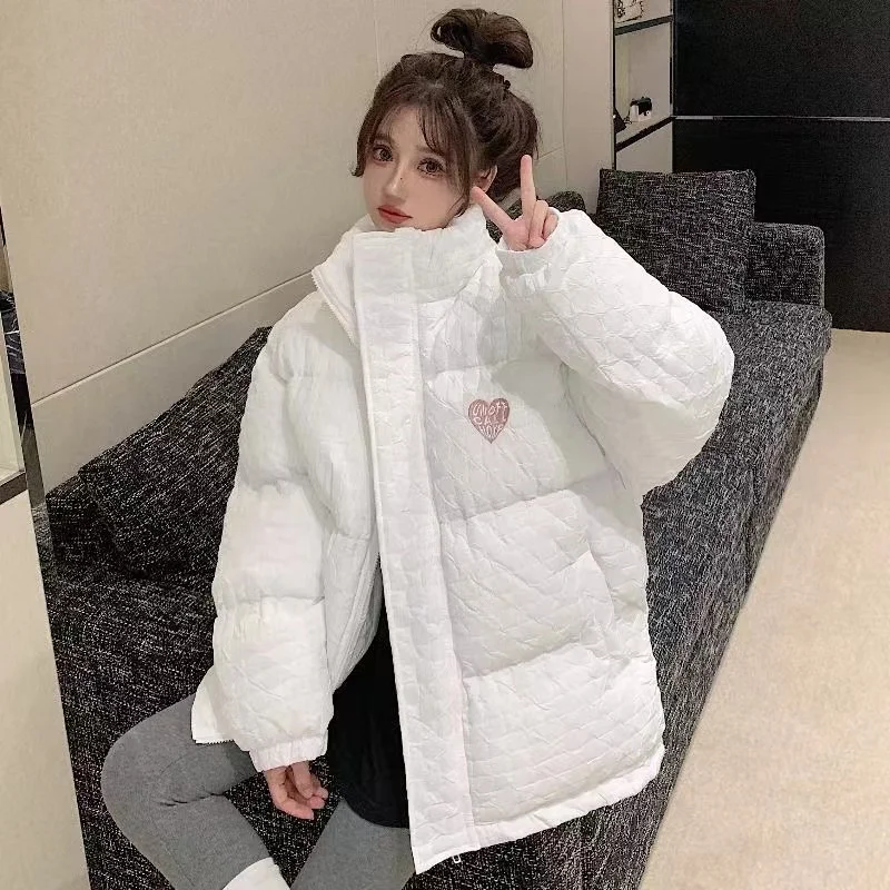 Retro Cotton-padded Jacket Women's 2023 Winter Bread Clothes Loose Standard Collar Warm Parkas Simple Solid Cold Resistant Coats
Retro Cotton-padded Jacket Women's 2023 Winter Bread Clothes Loose Standard Collar Warm Parkas Simple Solid Cold Resistant Coats