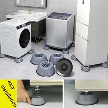 4Pcs Anti Vibration Feet Pads Rubber Legs Slipstop Silent Skid Raiser Mat For Washing Machine Support Dampers Stand Accessories
4Pcs Anti Vibration Feet Pads Rubber Legs Slipstop Silent Skid Raiser Mat For Washing Machine Support Dampers Stand Accessories