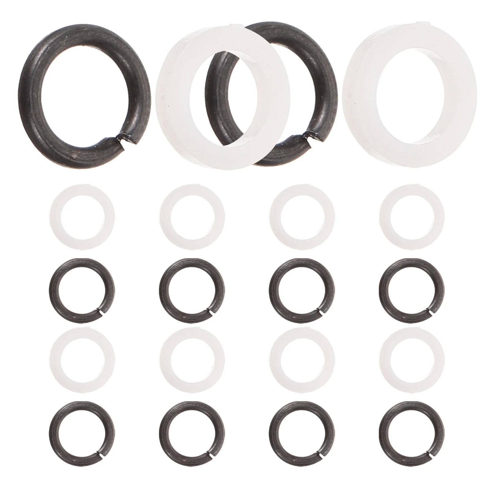 

10 Pairs Guitar Peg Spacer for Tuner Supply Washer Tuning Accessories Accessory Portable Gasket Plastic Replaceable Washers