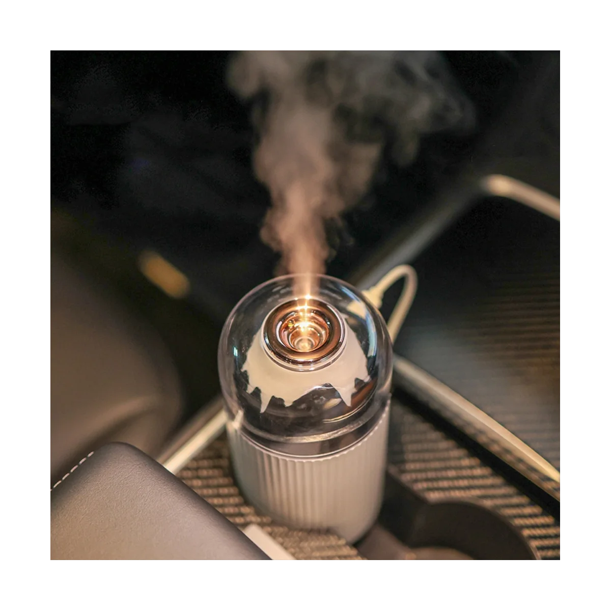 Portable USB Simulation Humidifier 300ML Aromatherapy Machine Humidifier Bedroom Atmosphere Lamp Household White
Portable USB Simulation Humidifier 300ML Aromatherapy Machine Humidifier Bedroom Atmosphere Lamp Household White