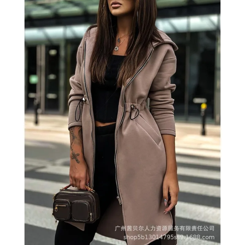 Wepbel Y2K Brown Hooded Sweatshirt Coats Women Casual Drawstring Leisure Pocket Cap Sweater Coat Long Sleeve Slim Fits Jackets
Wepbel Y2K Brown Hooded Sweatshirt Coats Women Casual Drawstring Leisure Pocket Cap Sweater Coat Long Sleeve Slim Fits Jackets