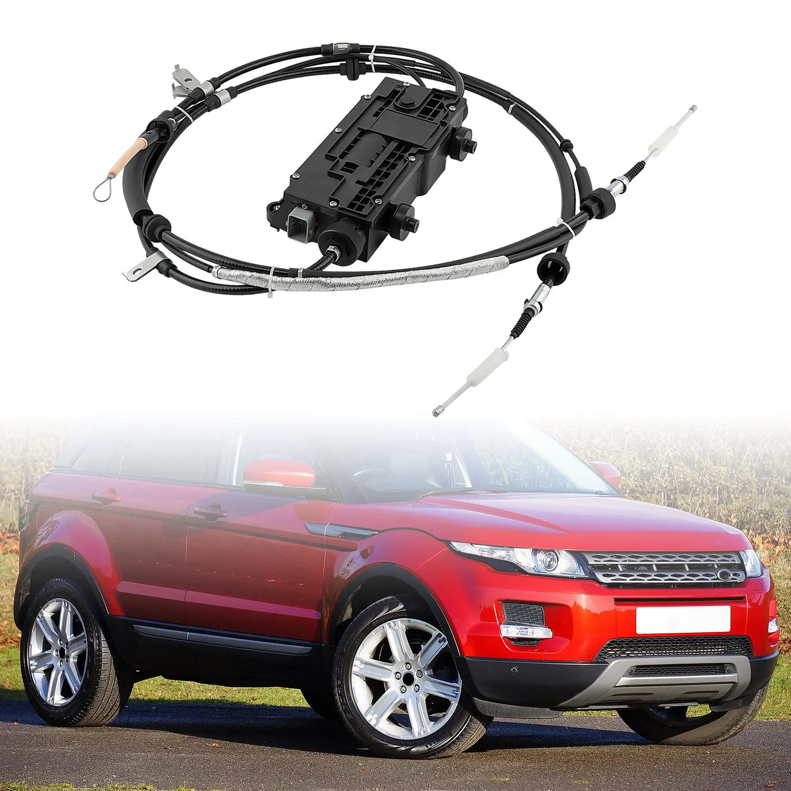 Parking Brake Cable LR019223 Black Replacement Repair Parts Brake Actuator Cable for Land Rover Range Rover Sport 2005-2009
Parking Brake Cable LR019223 Black Replacement Repair Parts Brake Actuator Cable for Land Rover Range Rover Sport 2005-2009