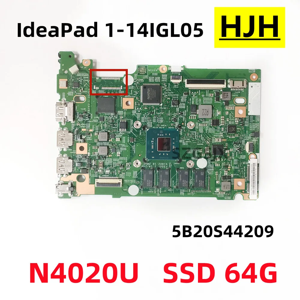 Материнская плата для компьютера Lenovo IdeaPad 1-14IGL05 19705-1M, процессор N4020 SSD 64 ГБ FRU 5B20S44209,5B20S44197 100% протестирован
Материнская плата для компьютера Lenovo IdeaPad 1-14IGL05 19705-1M, процессор N4020 SSD 64 ГБ FRU 5B20S44209,5B20S44197 100% протестирован