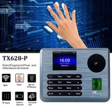 Palm And Fingerprint Identification Scanner Attendance Machine Equipment TX628P Multilingual Menu Professional Customization
Palm And Fingerprint Identification Scanner Attendance Machine Equipment TX628P Multilingual Menu Professional Customization