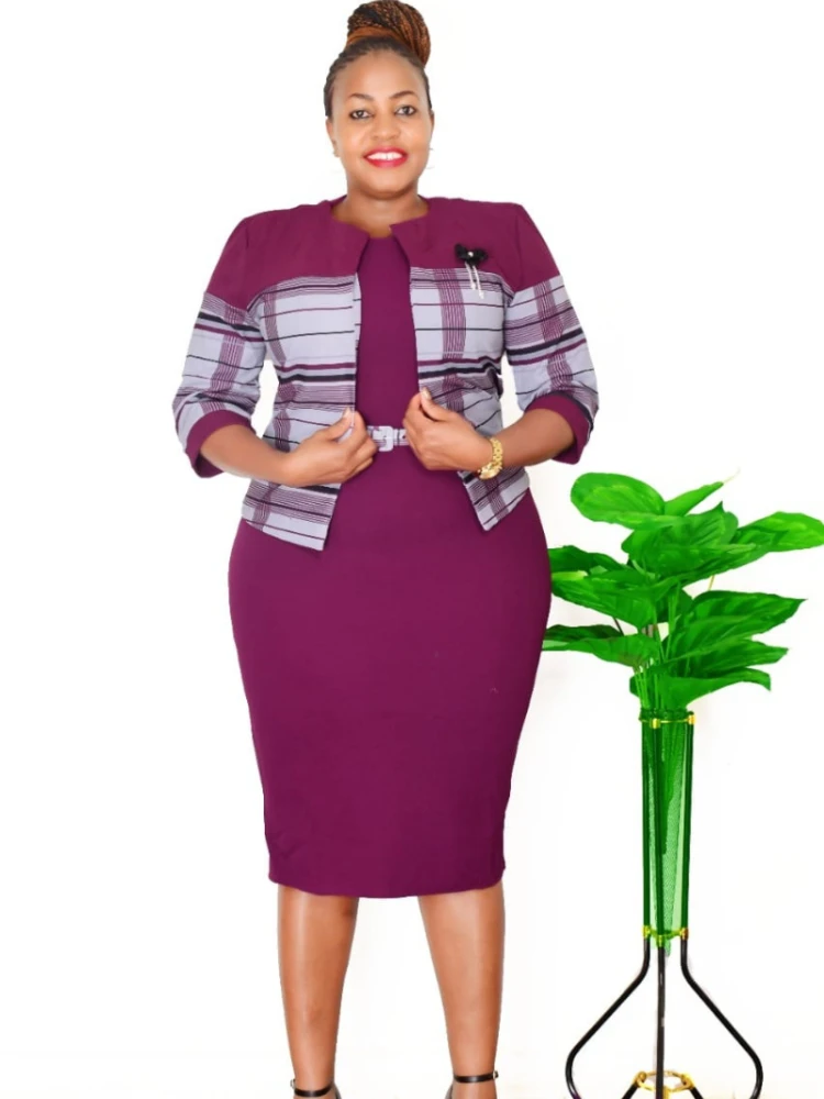 African Dresses for Women Spring Autumn African Polyester Plus Size Black Blue Green Purple Dress Suit African Clothes 2XL-6XL
African Dresses for Women Spring Autumn African Polyester Plus Size Black Blue Green Purple Dress Suit African Clothes 2XL-6XL