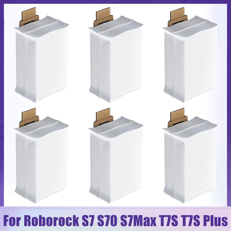 Запчасти для робота-пылесоса XiaoMi Roborock T7S T7S Plus S7 S70 S75 S7 Plus, мешки для пыли из нетканого материала, сменные мешки для пыли
Запчасти для робота-пылесоса XiaoMi Roborock T7S T7S Plus S7 S70 S75 S7 Plus, мешки для пыли из нетканого материала, сменные мешки для пыли
