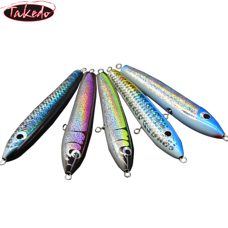TAKEDO YJM10 Saltwater Big Game 200mm 90g Swimbait Topwater Lure Stickbait Wood Pencil Lure Trolling Lures Tuna Bait For Fishing
TAKEDO YJM10 Saltwater Big Game 200mm 90g Swimbait Topwater Lure Stickbait Wood Pencil Lure Trolling Lures Tuna Bait For Fishing
