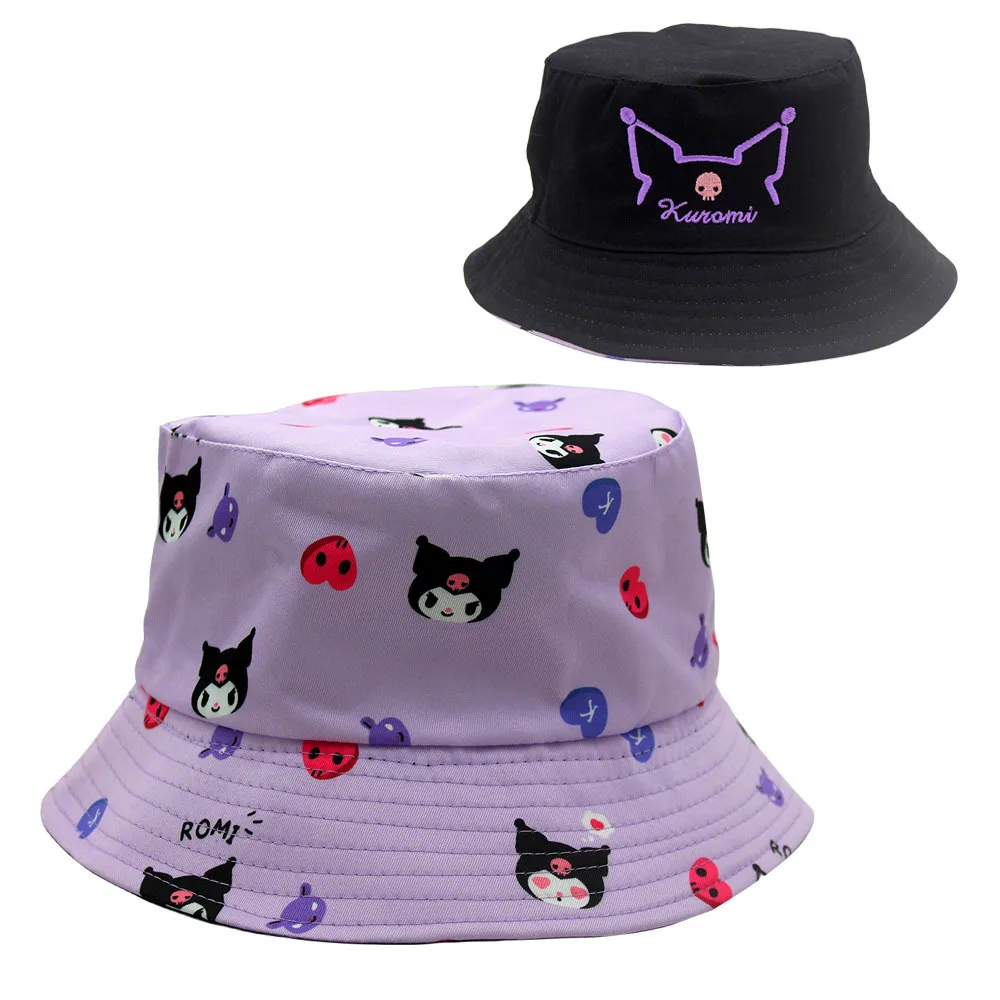 Sanrio Hello Kitty sun hat, double-sided embroidered fisherman hat, cute cartoon Hello Kitty printed summer sun hat for girls
Sanrio Hello Kitty sun hat, double-sided embroidered fisherman hat, cute cartoon Hello Kitty printed summer sun hat for girls