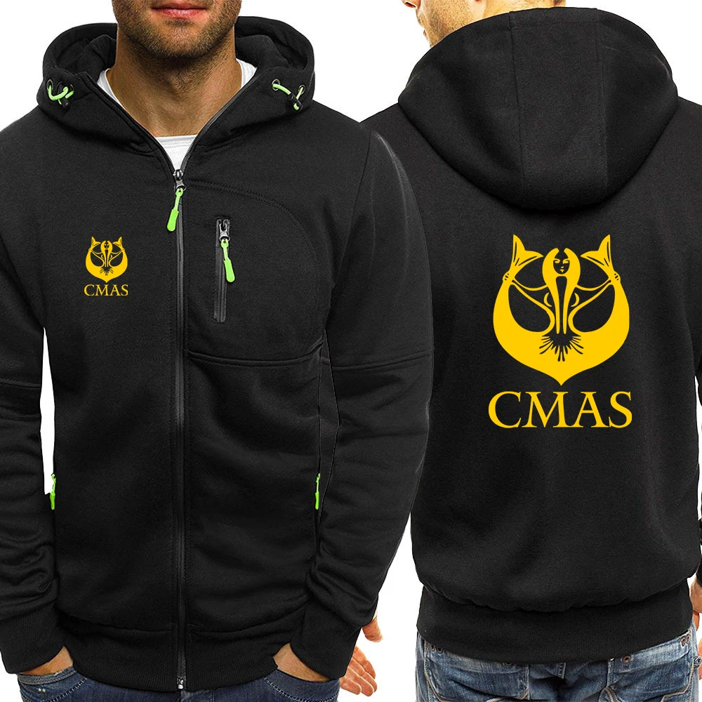 Scuba Diving CMAS Spring Autumn Men Jackets Hooded Coats Casual Zipper Sweatshirt Tracksuit Fashion Jacket Clothing Outerwear
Scuba Diving CMAS Spring Autumn Men Jackets Hooded Coats Casual Zipper Sweatshirt Tracksuit Fashion Jacket Clothing Outerwear