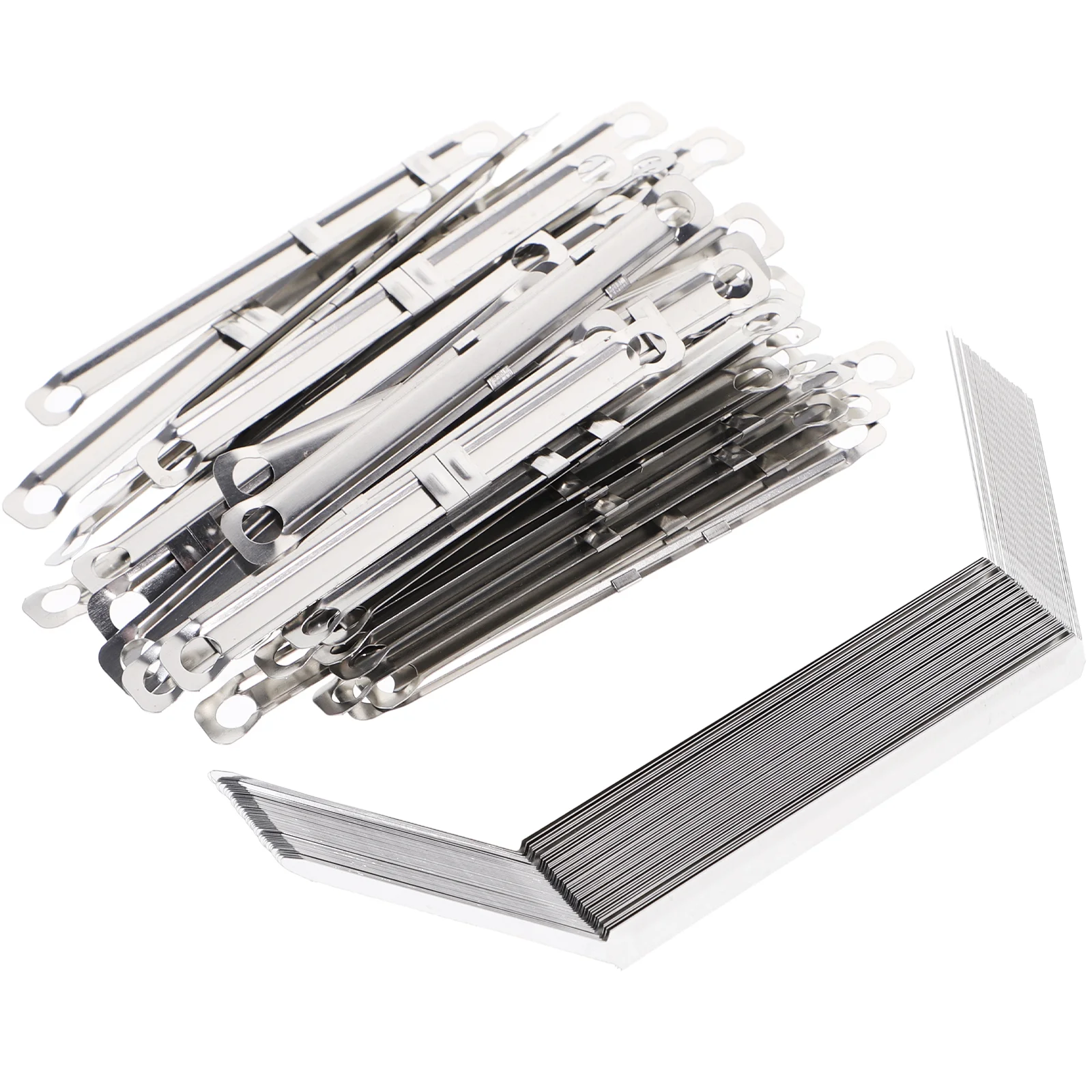 150 Pcs Book Binding Materials Binder Rings for Classroom Clip Spiral Machine 8cm Clips School Office Binders 
150 Pcs Book Binding Materials Binder Rings for Classroom Clip Spiral Machine 8cm Clips School Office Binders