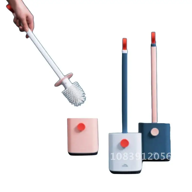 Portable Multicolor Durable Bathroom Accessories Set Silicone Scrub Long Handle Cleaning Tool Toilet Brush Replacement
Portable Multicolor Durable Bathroom Accessories Set Silicone Scrub Long Handle Cleaning Tool Toilet Brush Replacement