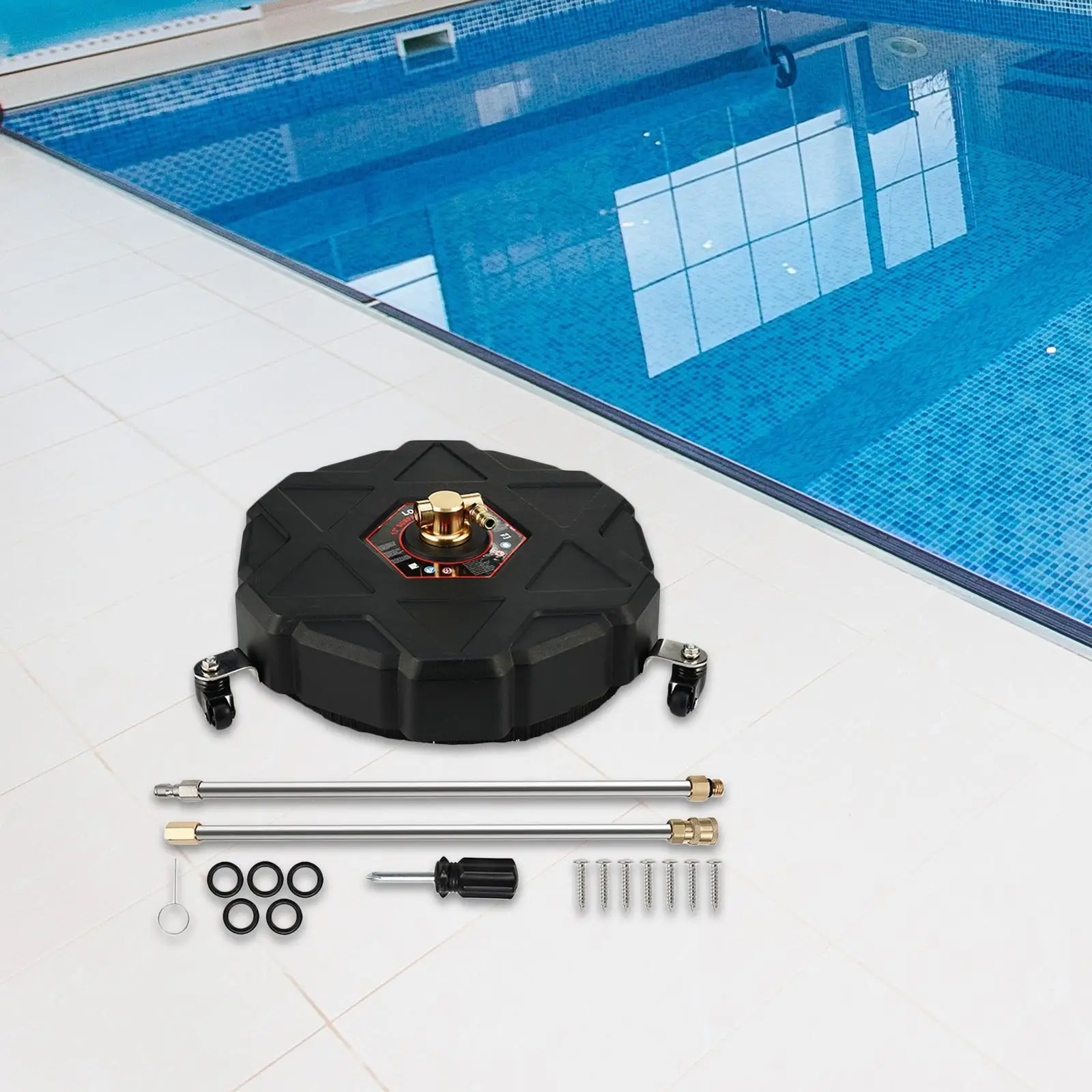 Очиститель плоских поверхностей 2500psi с колесами, сменный мойщик высокого давления, очиститель поверхности для парковых подъездных путей, террас патио
Очиститель плоских поверхностей 2500psi с колесами, сменный мойщик высокого давления, очиститель поверхности для парковых подъездных путей, террас патио