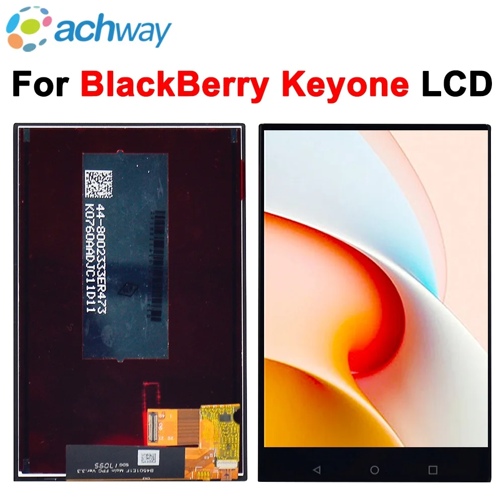 Tested Working Display For BlackBerry Keyone LCD DTEK70 LCD Display Touch Screen Digitizer Assembly For BlackBerry Mercury
Tested Working Display For BlackBerry Keyone LCD DTEK70 LCD Display Touch Screen Digitizer Assembly For BlackBerry Mercury