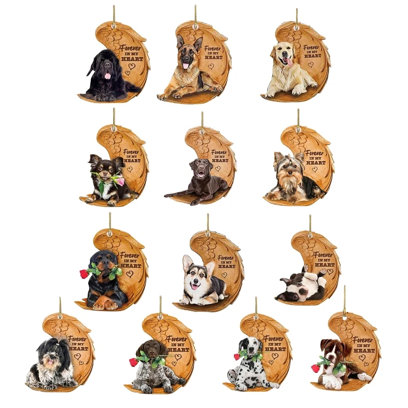 50JA Cartoon 2DAngelDog Wing Dogs Hanging Ornament Cartoon Pendant Car Bag Keychain Pendant Car Rear View MirrorsAccessories
50JA Cartoon 2DAngelDog Wing Dogs Hanging Ornament Cartoon Pendant Car Bag Keychain Pendant Car Rear View MirrorsAccessories