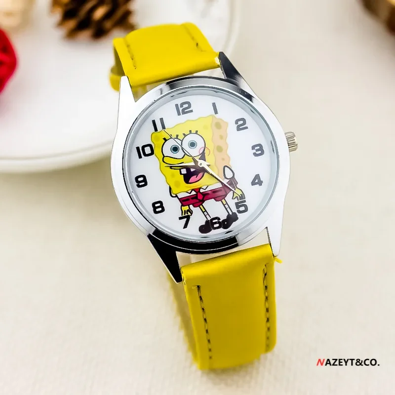 Hot Selling Cartoon Watch Sponge Baby Children's Leather Watch Primary School Boys and Girls Anime Cute Electronic Watch
Hot Selling Cartoon Watch Sponge Baby Children's Leather Watch Primary School Boys and Girls Anime Cute Electronic Watch