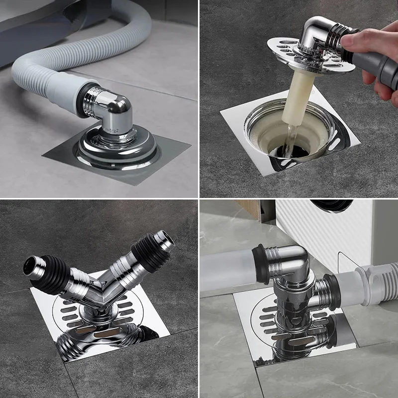 Special Joint for Washing Machine Floor Drain and Multifunctional Odor Proof Cover Docking Three-way, Two In One Bend
Special Joint for Washing Machine Floor Drain and Multifunctional Odor Proof Cover Docking Three-way, Two In One Bend