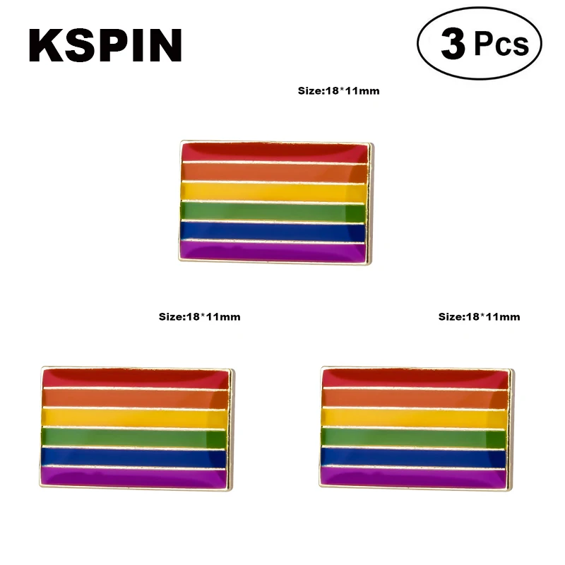

Gay Pride LGBT Lapel Pin Brooches Pins Flag badge Brooch Badges