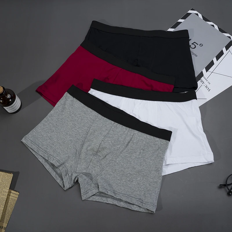 High Quality Male Cotton Boxer Briefs Intimate Comfortable Breathable Solid Color Miracles Shorts Gifts Men's Dedicated Panties
High Quality Male Cotton Boxer Briefs Intimate Comfortable Breathable Solid Color Miracles Shorts Gifts Men's Dedicated Panties