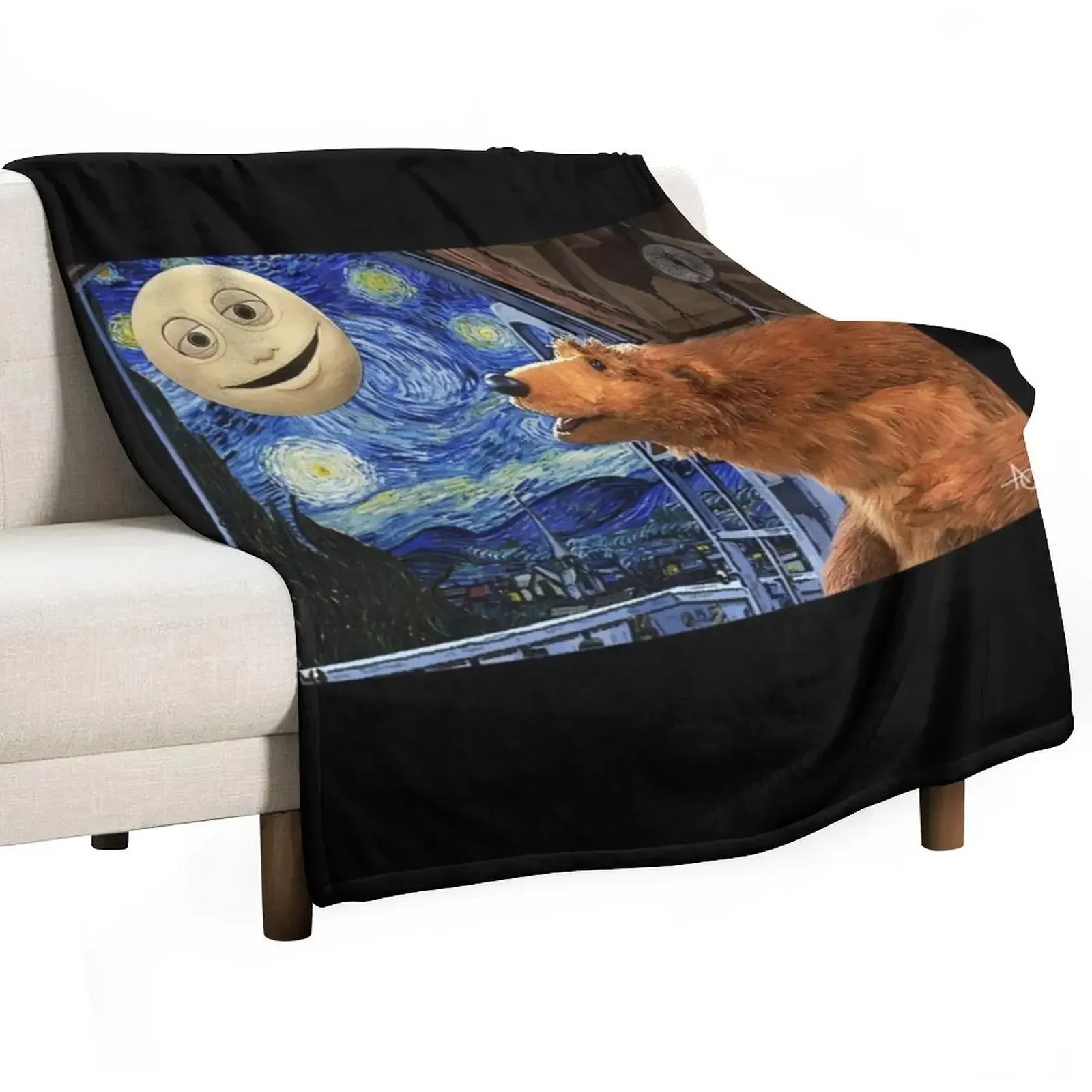 Bear in the big blue house with Starry night Throw Blanket For Sofa Thin Shaggy Beach Fashion Sofas Blankets
Bear in the big blue house with Starry night Throw Blanket For Sofa Thin Shaggy Beach Fashion Sofas Blankets
