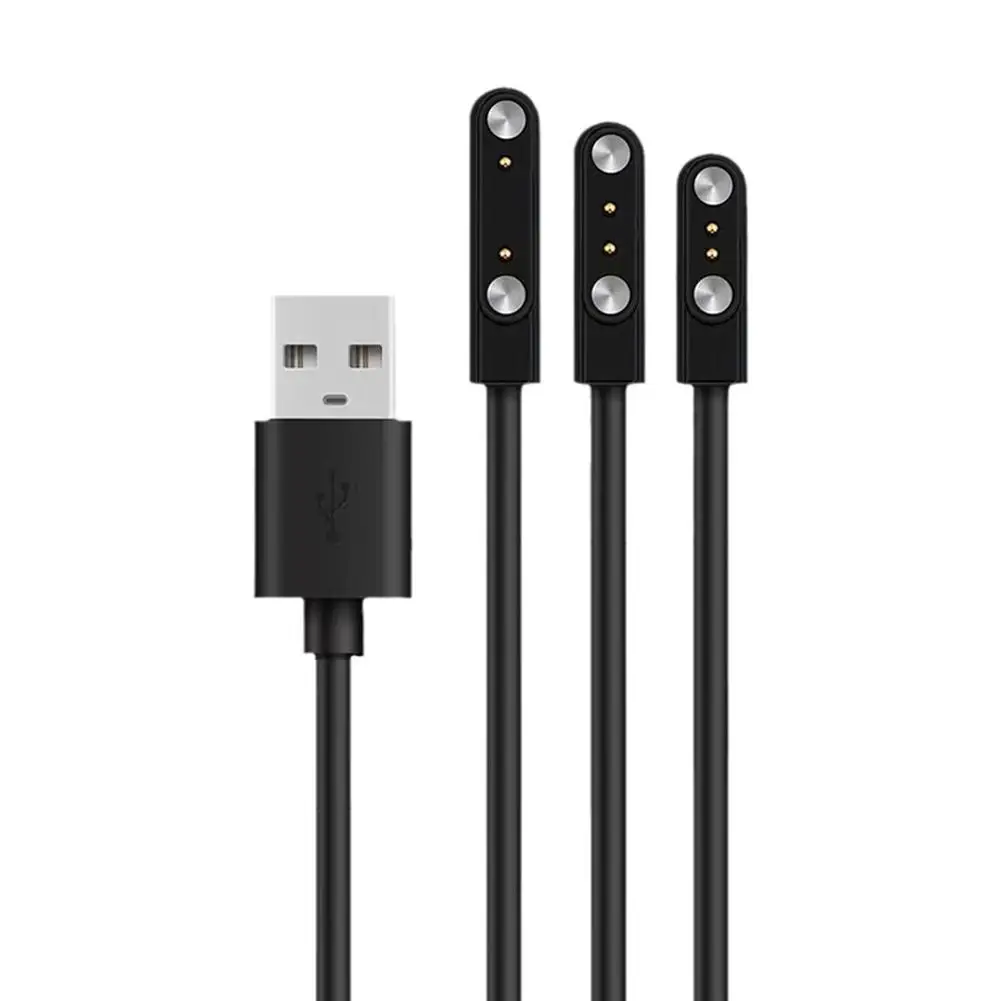 Magnetic Charge Charging Cable For Smart Watch For 2 Pins 2.84/4/7.62mm Distances Black Novel USB Power Charger Cables Universal
Magnetic Charge Charging Cable For Smart Watch For 2 Pins 2.84/4/7.62mm Distances Black Novel USB Power Charger Cables Universal