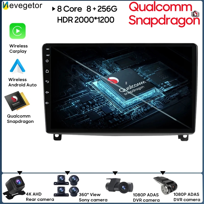 Qualcomm Snapdragon Android Carplay For Peugeot 407 1 2004 - 2011 Car Stereo Radio Video Multimedia Player Autoradio Head Unit
Qualcomm Snapdragon Android Carplay For Peugeot 407 1 2004 - 2011 Car Stereo Radio Video Multimedia Player Autoradio Head Unit