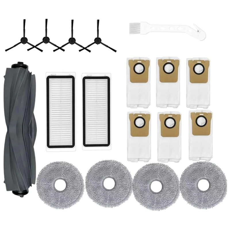 Accessories Kit For Dreame L20 Ultra/L30 Ultra Vacuum Cleaner Main Side Brush Hepa Filter Mop Cloth Dust Bags Replacement Parts
Accessories Kit For Dreame L20 Ultra/L30 Ultra Vacuum Cleaner Main Side Brush Hepa Filter Mop Cloth Dust Bags Replacement Parts