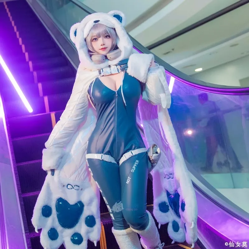 COS-KiKi Game NIKKE The Goddess Of Victory Neve Battle Suit Cosplay Costume Sexy Jumpsuits Halloween Party Outfit Women
COS-KiKi Game NIKKE The Goddess Of Victory Neve Battle Suit Cosplay Costume Sexy Jumpsuits Halloween Party Outfit Women