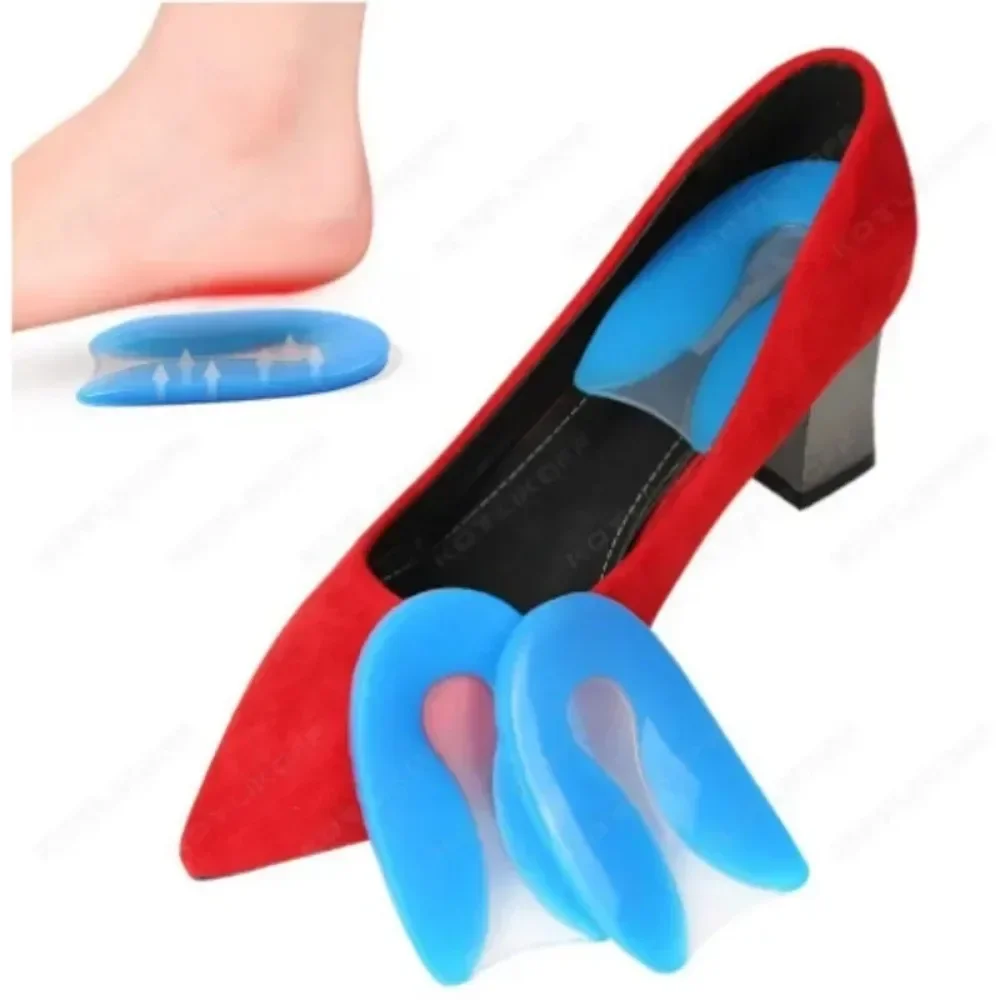 1pair Silicone Gel Heel Pad Foot Pain Relief U-Shape Heel Cushion Inserts For Shoes Heel Spur Protector Plantar Fasciitis Insole
1pair Silicone Gel Heel Pad Foot Pain Relief U-Shape Heel Cushion Inserts For Shoes Heel Spur Protector Plantar Fasciitis Insole