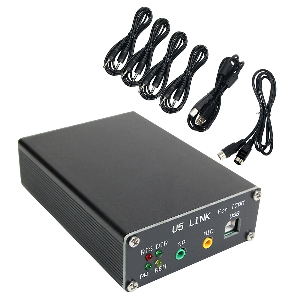 5 Link COM Radio Connector For ICOM Radio Connector With Power Interface DIN8-DIN8 Pc66 Power Saving Box For HRD/ DM780 / LOGG32
5 Link COM Radio Connector For ICOM Radio Connector With Power Interface DIN8-DIN8 Pc66 Power Saving Box For HRD/ DM780 / LOGG32