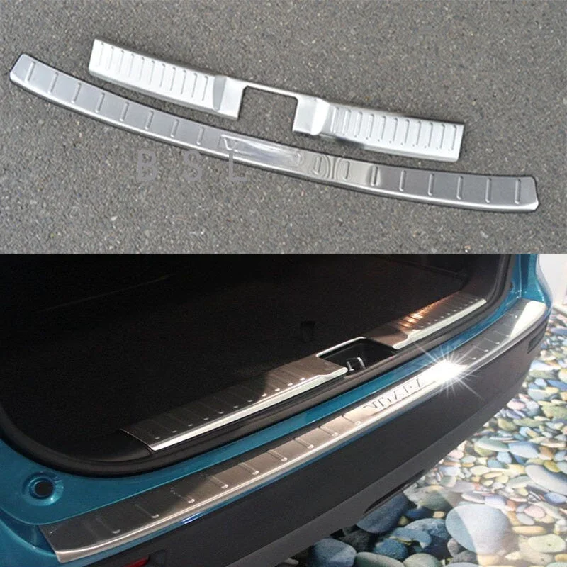 Stainless Steel Ultra thin Rear bumper Protector Sill for Suzuki Vitara 2016 Car Styling
Stainless Steel Ultra thin Rear bumper Protector Sill for Suzuki Vitara 2016 Car Styling