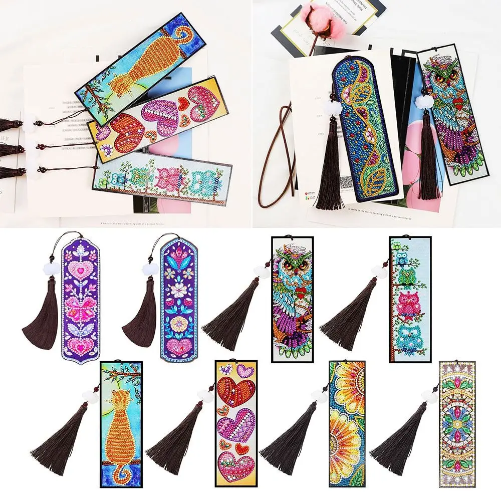 Pendant Diamond Embroidery Art Crafts Kits Special Shaped Diamond Painting Bookmark Tassel Bookmark Bookmark Book Mark
Pendant Diamond Embroidery Art Crafts Kits Special Shaped Diamond Painting Bookmark Tassel Bookmark Bookmark Book Mark