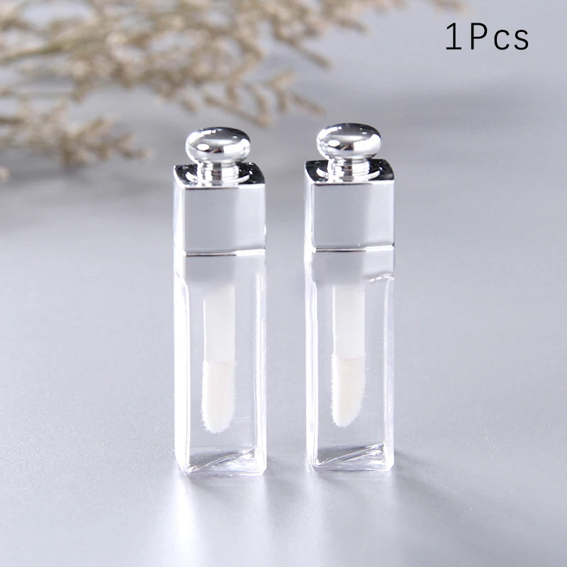 1pc 3ML Refillable Transparent Lip Gloss Transparent Lip Balm Empty Tube Square Mini Lip Balm Oil Empty Bottle Travel Supply
1pc 3ML Refillable Transparent Lip Gloss Transparent Lip Balm Empty Tube Square Mini Lip Balm Oil Empty Bottle Travel Supply