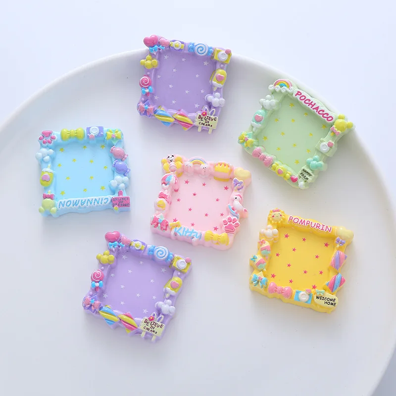 5Pcs Cartoon Originality Picture Frame Resin DIY Hat Icebox Barrette Mobile Phone Case Scrapbook Cream Glue Flat Back Resin
5Pcs Cartoon Originality Picture Frame Resin DIY Hat Icebox Barrette Mobile Phone Case Scrapbook Cream Glue Flat Back Resin