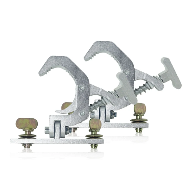 2 Piece Aluminum Fold Clamp Hooks Loading 150Kg 42-61Mm Truss Tube 230W 7R/200W 5R Beam Light
2 Piece Aluminum Fold Clamp Hooks Loading 150Kg 42-61Mm Truss Tube 230W 7R/200W 5R Beam Light