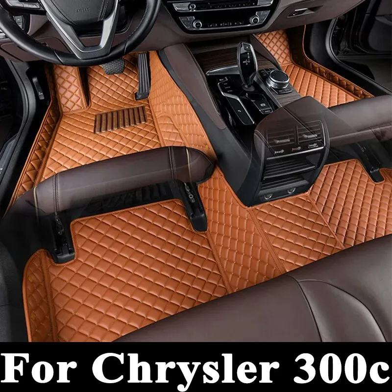 Автомобильные коврики для Chrysler 300 300C 2004 ~ 2010, Нескользящие кожаные напольные коврики, аксессуары для автомобиля, коврик для защиты от грязи 2008
Автомобильные коврики для Chrysler 300 300C 2004 ~ 2010, Нескользящие кожаные напольные коврики, аксессуары для автомобиля, коврик для защиты от грязи 2008