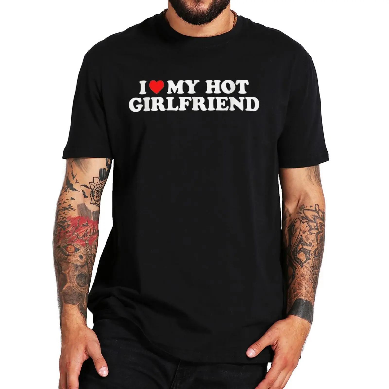 I Love My Hot Girlfriend T Shirt Funny Boyfriend Men Women Couple Camiseta Gift For Gay And Lesbian LGBT Tshirts
I Love My Hot Girlfriend T Shirt Funny Boyfriend Men Women Couple Camiseta Gift For Gay And Lesbian LGBT Tshirts