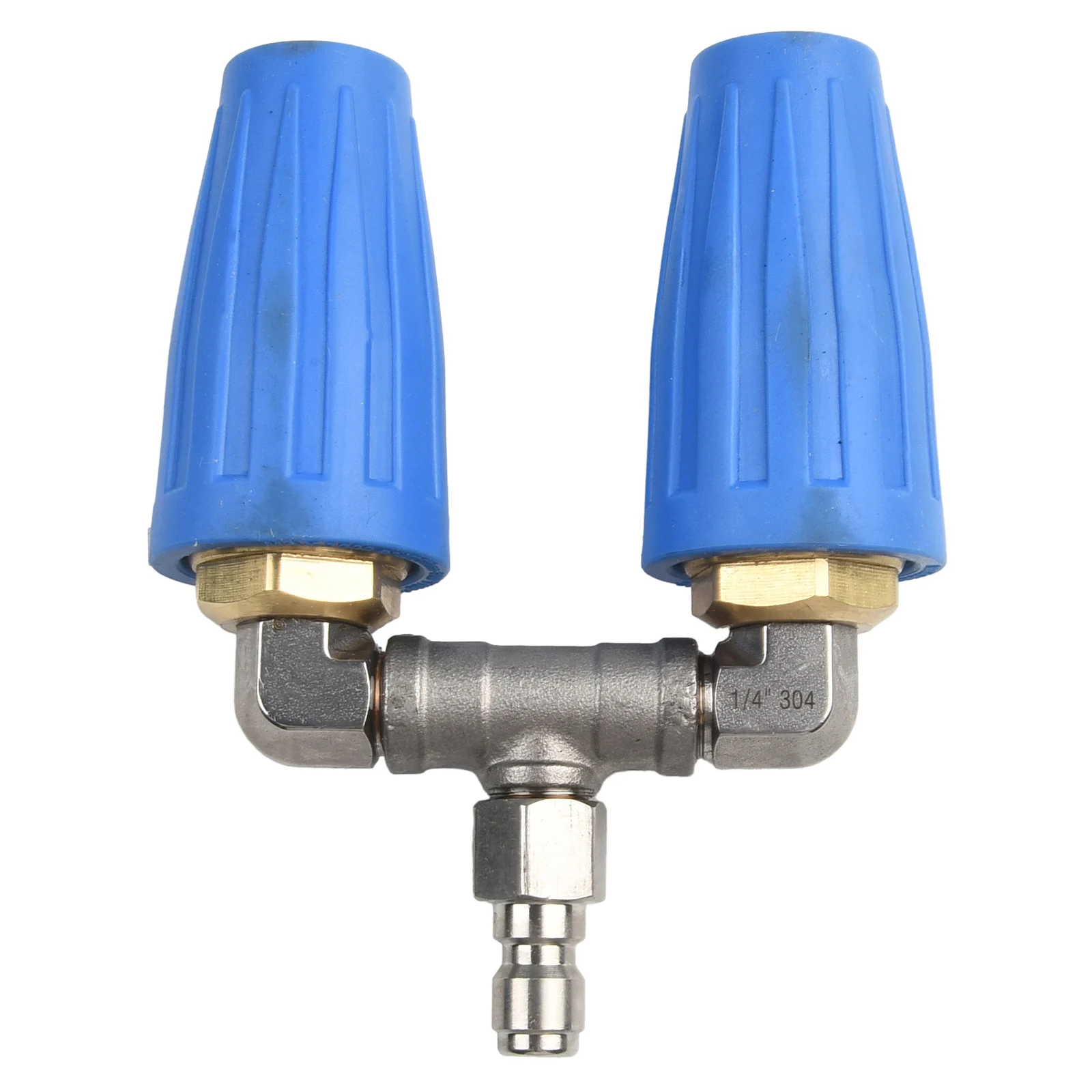 Dual Turbo Nozzle Spray Tip High Pressure Washer Quick Connect Rotating Washer Nozzle Accessories Water Power 1/4\\\\\\\"
Dual Turbo Nozzle Spray Tip High Pressure Washer Quick Connect Rotating Washer Nozzle Accessories Water Power 1/4\\\\\\\"