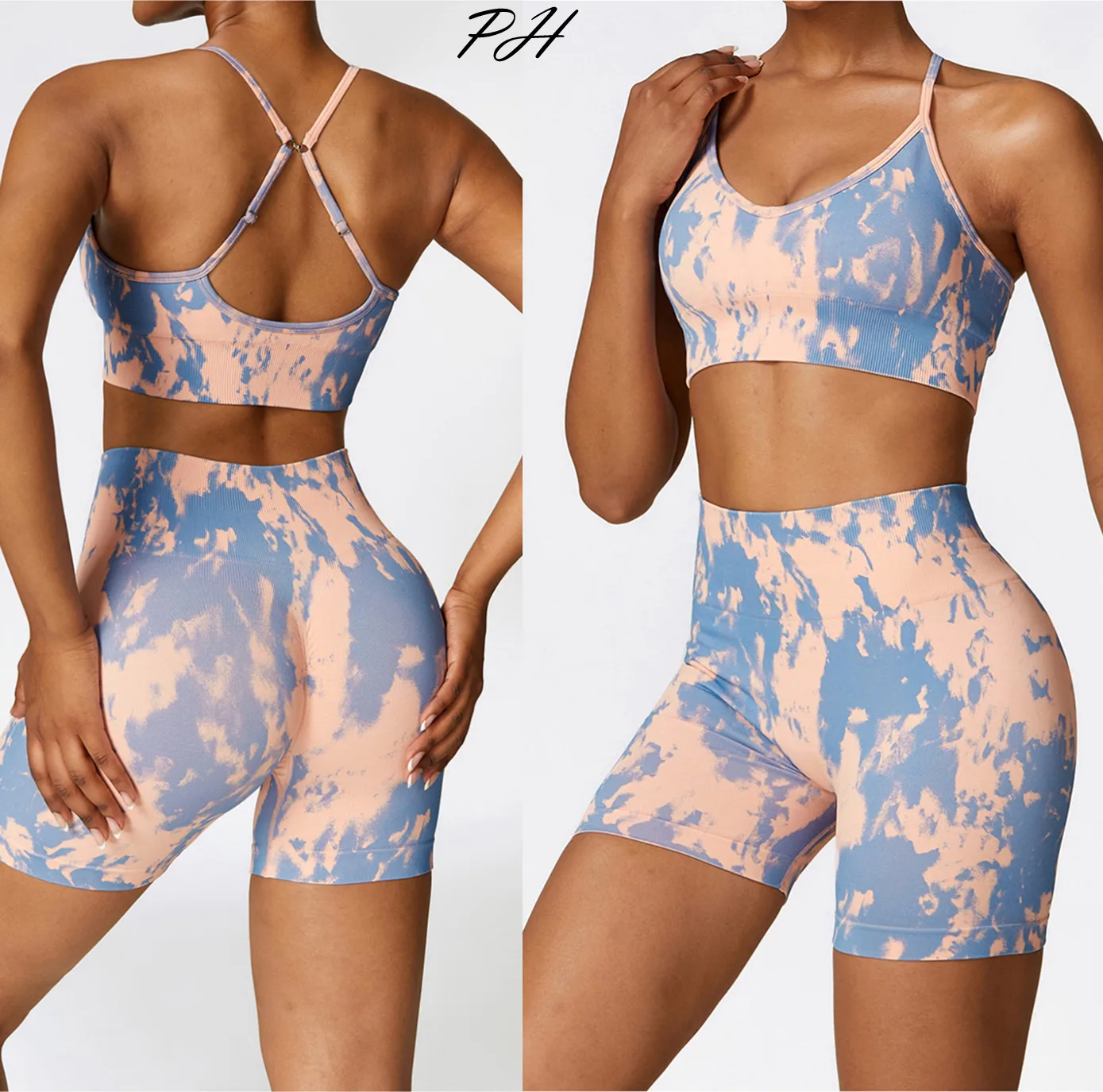 Fashion Print Yoga Set Quick Dry Sport Clothing Women's Fitness Shorts Bra Sets Wortout Running Cycling Sport Suits
Fashion Print Yoga Set Quick Dry Sport Clothing Women's Fitness Shorts Bra Sets Wortout Running Cycling Sport Suits