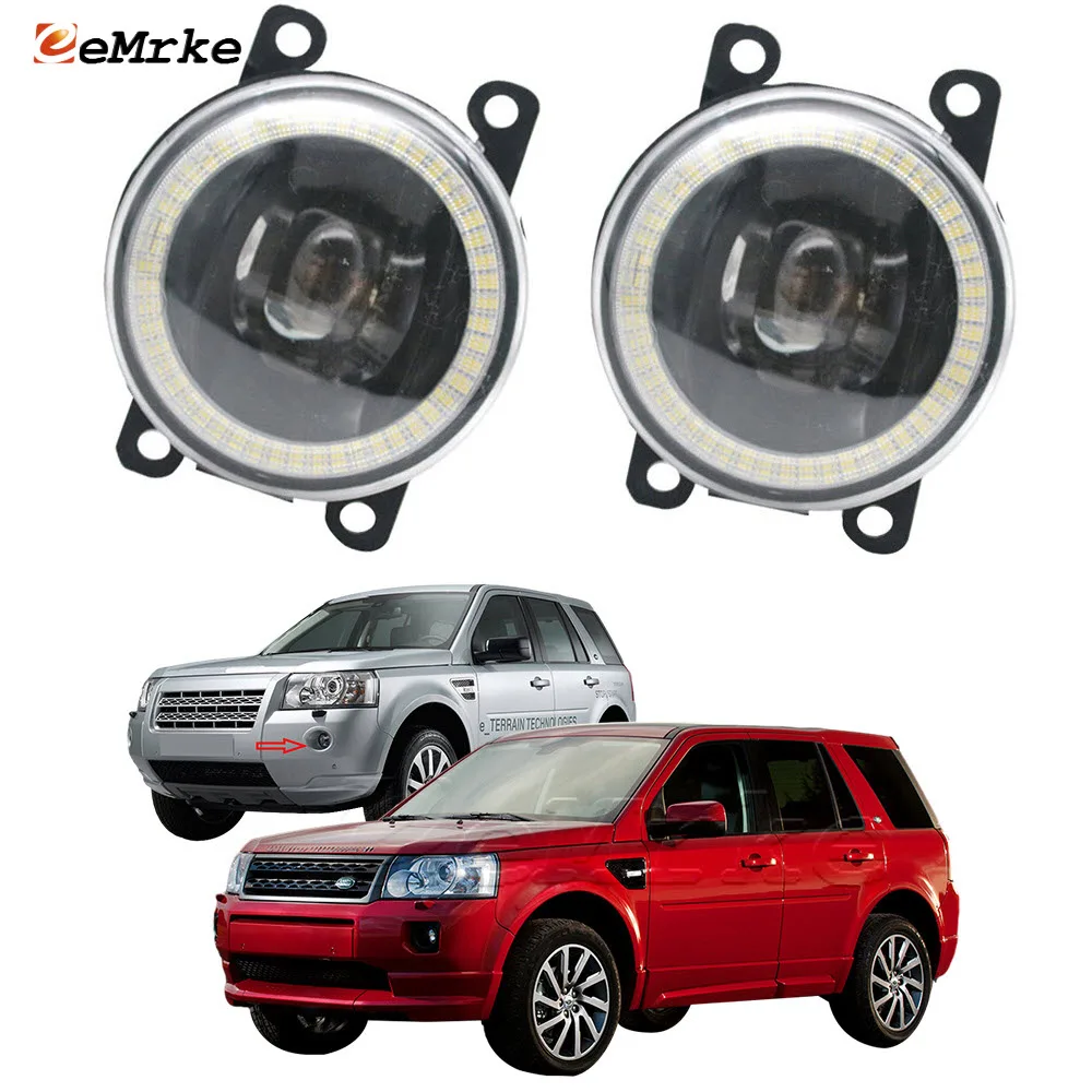 Светодиодные противотуманные фары в сборе с линзой для Land Rover Freelander 2 / LR2 L359 2006-2015 ангельские глазки DRL кольцевая Автомобильная дневная ходовая лампа
Светодиодные противотуманные фары в сборе с линзой для Land Rover Freelander 2 / LR2 L359 2006-2015 ангельские глазки DRL кольцевая Автомобильная дневная ходовая лампа