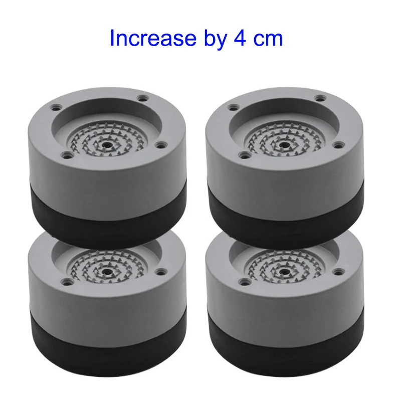 4pcs Washing Machine Anti Vibrant Pad Non-Slip Pad Rubber Mat Rubber Mat for Washer and Dryer Machine Support
4pcs Washing Machine Anti Vibrant Pad Non-Slip Pad Rubber Mat Rubber Mat for Washer and Dryer Machine Support