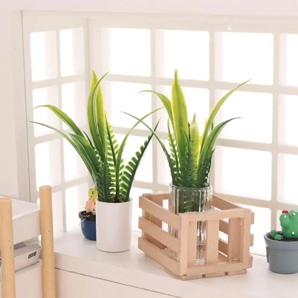 Bonsai Dollhouse Plant Potted Green Leaves 1:12 Scale Miniature Greenery Floral Basket Artificial Miniature Green Plant
Bonsai Dollhouse Plant Potted Green Leaves 1:12 Scale Miniature Greenery Floral Basket Artificial Miniature Green Plant
