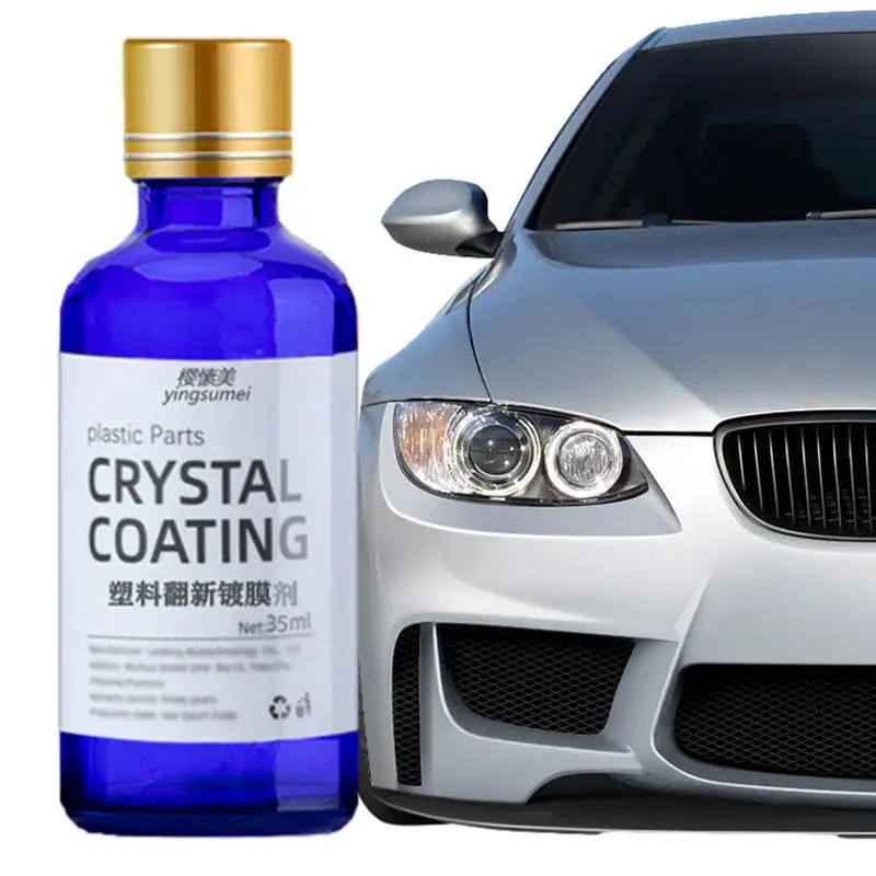 

30ml Car Plastic Restorer Polish For Auto Interior Exterior Trim Long-lasting Cleaner Agent Hydrophobic Auto Coating Car