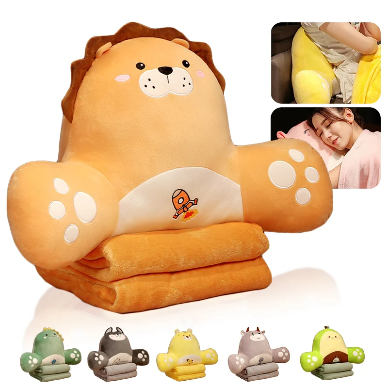 Cute Cartoon Plush Pillow Multifunction 2 in 1 Pillow Lumbar Support Cushion Baby Kid Blanket Stuffed Anime Figure Toy Gift
Cute Cartoon Plush Pillow Multifunction 2 in 1 Pillow Lumbar Support Cushion Baby Kid Blanket Stuffed Anime Figure Toy Gift