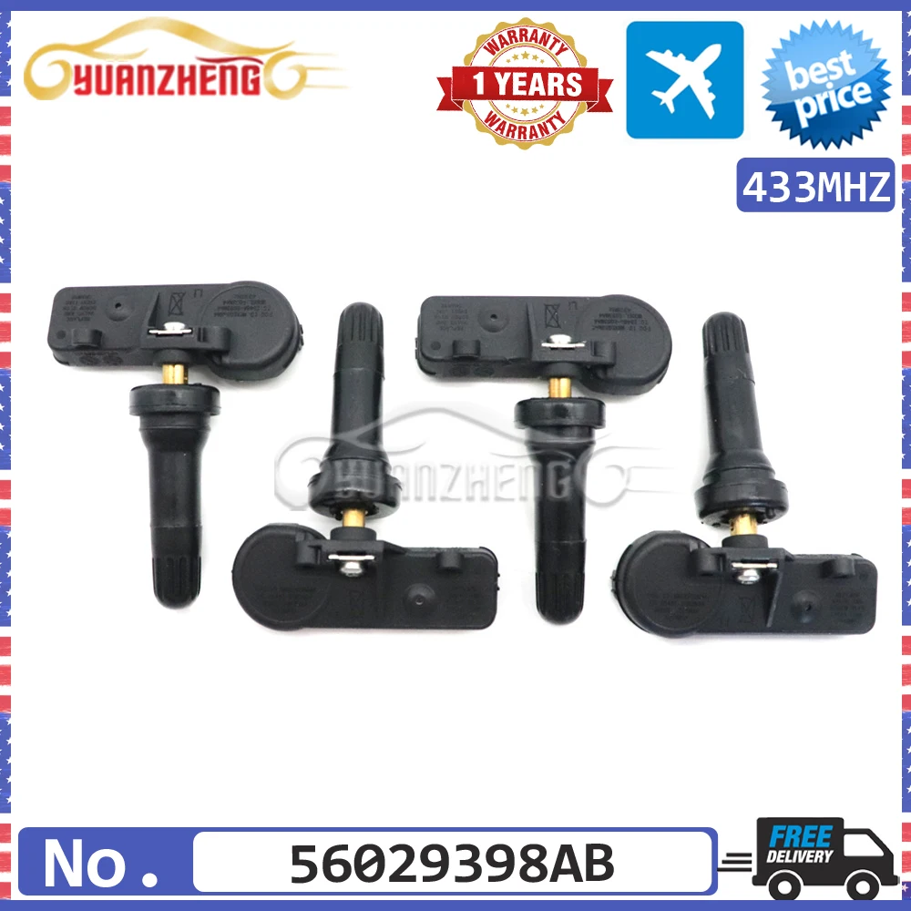 NEW TPMS Tire Tyre Pressure Sensor Monitor System 56029398AB For Dodge Ram 4500HD 5500HD Series Pickup 2013-2013 433MHz
NEW TPMS Tire Tyre Pressure Sensor Monitor System 56029398AB For Dodge Ram 4500HD 5500HD Series Pickup 2013-2013 433MHz