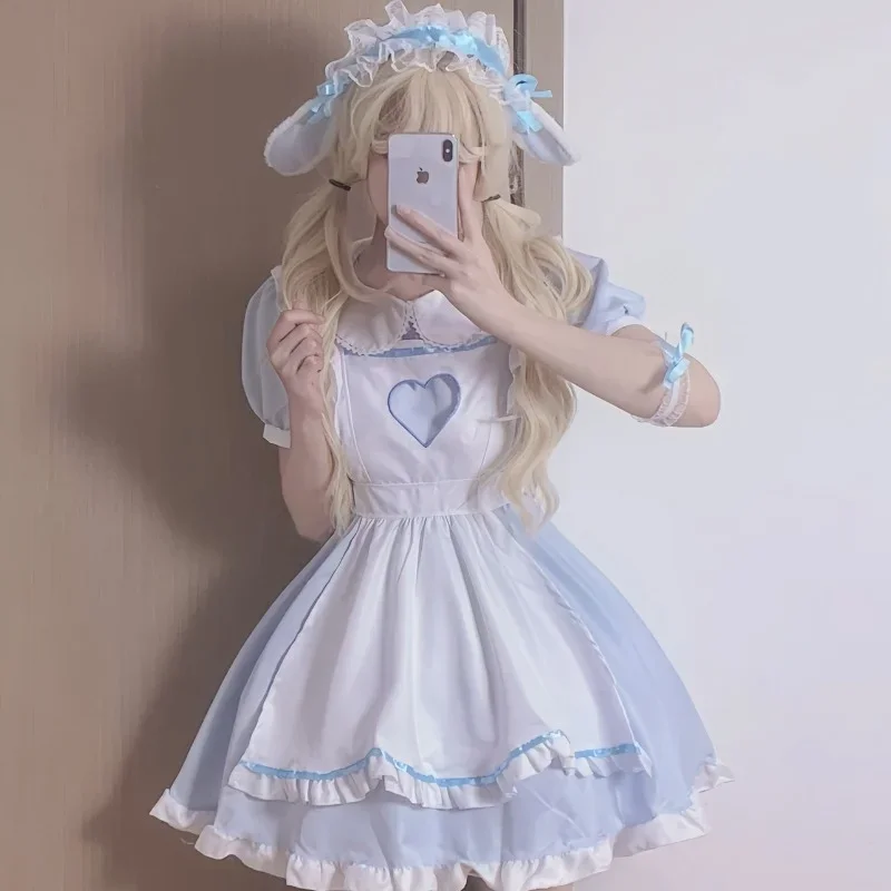 Sweet Doggy Maid Cosplay Kleid Damen Plus Size Kawaii Anime Bunny Halloween Lolita Party Dress 24 Sweet Doggy Maid Cosplay Kleid Damen Plus Size Kawaii Anime Bunny Halloween Lolita Party Dress 13