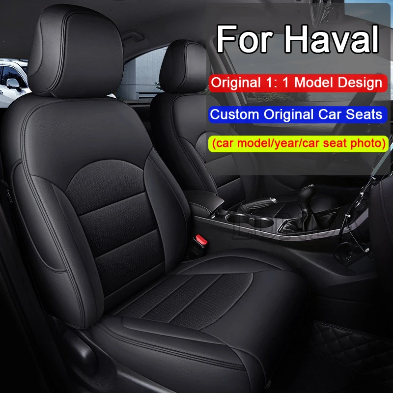 

Custom Special Car Seat Covers For Haval JOLION H1 H2 H3 H4 H5 H6 H7 H8 H9 H6S M6 F5 F7 DARGO MAX cushion Seat protective cover